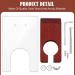 Solid Wood Acrylic Shearing Guide for Carpet Trimmer - Rug Tufting Tool (Brown) - Buy Online on GoSupps.com