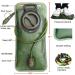 2-3L Hydration Bladder | Leak Proof Water Reservoir for Hiking Backpack | BPA-Free Hydration Pack Replacement for Camping & Cycling | Military Green 2-3L - Buy Online on GoSupps.com