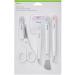 Cricut Basic Tool Set - 5-Piece Precision Tool Kit for Crafting and DIYs, Perfect for Vinyl, Paper & Iron-on Projects, Great Companion for Cricut Cutting Machines, Core Colors Basic Set Core Colors