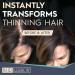 HAIR ILLUSION Black Keratin Hair Fibers - 27.5G Large Bottle for Women & Men - Natural Looking Hair Concealer for Thinning Hair & Bald Spots - Buy Online on GoSupps.com