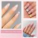 Gel Nail Polish Set for French Manicure White Nude Pink Jelly Gel Nail Polish Gel Liner Nail Polish Painted French Tips Gel Nail Design Soak off UV/LED Jelly Gel Polish for Women DIY French Manicure - Buy Online on GoSupps.com