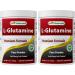 Best Naturals L-Glutamine Pure Powder 1 LB (1 LB (Pack of 2)) 1 Pound (Pack of 2)