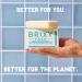 BRIXY Hydrating Facial Cleansing Bar for Dry Skin | Aloe & Raspberry Seed Oil | Ceramide & Niacinamide | Soap-Free & pH Balanced - Buy Online on GoSupps.com