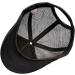 Lycycse Smile Face Trucker Hat - Retro Mesh Baseball Cap with Smile Patch - Neon High Crown Y2K Hat for Men and Women - Black - Buy Online on GoSupps.com
