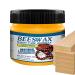 Wood Seasoning Beeswax - Furniture Beeswax Polish - Natural Beewax Traditional Wood Wax Multipurpose Beeswax Furniture Polish for Wood Polish Furniture Care Pettis