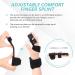 Trigger Finger Splint - Adjustable Hand Brace for Broken Fingers & Metacarpal Support | Finger Splints for Index Middle Ring & Pinky (L/XL - Buy Online on GoSupps.com