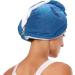 Dolphin Hair Towel 2 Pack | Super Absorbent Quick Dry Hair Turbans | Perfect for Women & Girls - Buy Online on GoSupps.com