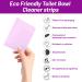 Septic Safe Toilet Bowl Cleaner Sheets | 36 Eco-Friendly Strips for Apartments Dorms & RVs - No Plastic No Bleach - Buy Online on GoSupps.com