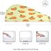 Juicy Peach Dry Hair Cap & Quick Drying Towel Set - Super Absorbent & Comfortable 2 Piece with Button Headband for Fast Hair Drying - Buy Online on GoSupps.com