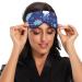 Adjustable Light Blocking Haskirky Eye Mask for Deep Sleep - Men and Women - Travel, Yoga, Meditation - Dinosaur Coconut Design - Buy Online on GoSupps.com