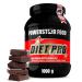 Powerstar Diet Pro 1kg |Diet protein powder |German production |Multi-component protein powder |Preservation of muscle mass |Sitting diet protein shake with glucomannan |Chocolate Double Chocolate