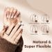 Modelones 500Pcs Long Coffin Clear Nail Tips - Full Cover Nail Extension Kit - Buy Online on GoSupps.com