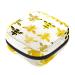 Menstruation pad bag with zipper women's napkin bag tampons collective bags for women and girls (golden glitter bee) Color 5