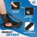 Plantar Fasciitis Night Splint Brace - Adjustable Lightweight & Comfortable Foot Support for Pain Relief Achilles Tendonitis & Foot Drop (M) - International Shipping Available - Buy Online on GoSupps.com