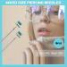 Piercing Kit - Professional 34pcs Body Piercing Set with Jewelry and Needles | 14G 16G Piercing Needles Clamps for Nose Lip Eyebrow Ear - Buy Online on GoSupps.com