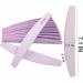 12 Pcs Nail File Set - 100/180 Grit Double Sided Emery Boards for Acrylic and Natural Nails - Professional Reusable Manicure Pedicure Tool - Gray - Buy Online on GoSupps.com