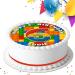 BUILDING BRICKS BIRTHDAY PERSONALISED 7.5 INCH EDIBLE ICING CAKE TOPPER DECORATION SV226 - Buy Online on GoSupps.com