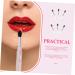 Mipcase 12 Pcs Silicone Lip Mask Brush Set | Clean Lipstick & Lip Mask Applicator | Makeup Tools with Cover for Perfect Application - Buy Online on GoSupps.com