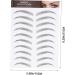  Mipcase Mipcase 36 Sheets Waterproof Eyebrow Stickers Makeup Eyebrow Transfers Eyebrow Sticker Eyebrow Transfer Stickers False Eyebrow Hair Filling - Buy Online on GoSupps.com