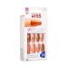 KISS Glam Fantasy Ultimate Illusion Nails Kit - Don't Lose My Number - Glue-On Nails with Pink Gel Glue - Mini Nail File - 28 Glue On Nails Solid/Glitter - Buy Online on GoSupps.com
