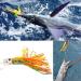 Buy ANCLLO 6pcs Fishing Lures for Tuna Mahi Dolphin Durado Wahoo & Octopus - Freshwater & Saltwater - International Shipping Available - Buy Online on GoSupps.com