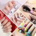 Biutee Nail Stamp Plate Kit - Silicone Clear Stamper for Nail Art Stamping with French Tip Template, Rhinestone Decoration, and Image Stencils - Summer Holiday Designer Series 1 - Buy Online on GoSupps.com