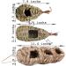 Hand-Woven Eco-Friendly Teardrop Bird Hut | Hanging Grass Bird House | 100% Natural Fiber | Shelter from Cold Weather - Buy Online on GoSupps.com
