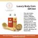 Luxury Spa Gift Set for Women - 4-Piece Tropical Body Care Gift Set | Body Lotion Gradual Tanner Natural Sponge & Loofah | $64 Value - Buy Online on GoSupps.com