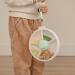 GoBe Kids Large Snack Spinner Bundle - Reusable 4-Compartment Dispenser with Hand Strap, Sticker Sheet | BPA-Free, Dishwasher Safe, No Spill Leakproof - Buy Online on GoSupps.com