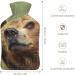 Buy Bear Hot Water Bottle with Plush Cover - Hand Warmer for Adults & Kids 26.5x15.3cm - International Shipping - Buy Online on GoSupps.com
