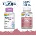 Solaray PhytoEstrogen Plus EFAs Menopause Support - 60ct 30 Servings | Wild Yam, Black Cohosh, Evening Primrose & Borage - Buy Online on GoSupps.com