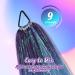 Rainbow Ponytail Hair Extensions 27.5 Inch 100g Coloured Hair Extensions for Braiding Coloured Glitter Straight Synthetic Hair Extensions for Women Girls Hair Accessories (Purple Blue Purple) - Buy Online on GoSupps.com
