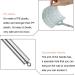 Boao 3-Pack Retractable Telescopic Fly Swatter Set - Detachable & Manual - 3 Colors - Buy Online on GoSupps.com
