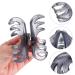 Beaupretty 2pcs Octopus Clip Large Hair Claw Clips - No-Slip Grip Acrylic Hair Jaw Clips Grey - Buy Online on GoSupps.com