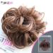 JuvaBun Messy Bun Scrunchie - Realistic Medium Brown Hair Piece for Effortless Updos - Buy Online on GoSupps.com