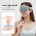 WellSync Heated Eye Mask - Warm Compress for Dry Eyes, Chalazion, Blepharitis, Stye - Smart Temperature & Timer Control - 3D Eye Mask for Sleeping - Relief for Eye Strain, Migraine, Puffy Eyes - Light Grey - Buy Online on GoSupps.com