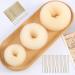Cortney Donut Hair Maker Set | 6 Beige Haardutts + 30 Gold U-Shape Hair Clips | Perfect Updo Accessories for Girls & Women - International Shipping Available - Buy Online on GoSupps.com