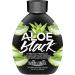 Tanning Paradise Aloe Black Tanning Lotion | Anti-Aging  Anti-Orange  Anti-Wrinkle Matte Black Bronzer Tanning Lotion | Tattoo & Color Fade Protection | Aloe Vera Cashmere Blend Tanning Lotion 13.5 oz