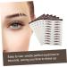 FRCOLOR 30 Pcs Eyebrow Stickers Waterproof Sticker Authentic Fake Eyebrows Imitation Eyebrow Sticker 4d Hair - Buy Online on GoSupps.com