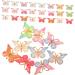 VILLCASE 250 Pcs Butterfly Charms for Bracelet Making Butterfly Charms for Jewelry Making Diy Crafting Butterfly Charms Butterfly Charms for Diy Post Brackets Crystal Beads Wedding Plastic - Buy Online on GoSupps.com