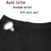 Girls Dance Shorts - Pack of 6 Black, Size 8-10 Years | Ideal for Sports, Play, or Under Skirts | FreeNFond - Buy Online on GoSupps.com