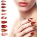 500 Clear Almond Shaped Acrylic Nail Tips - Full Cover Fake Nails in 10 Sizes - DIY Nail Art Kit for Women & Girls - Buy Online on GoSupps.com