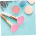 Travel Makeup Brush Holder - Silicone Kabuki & Foundation Brush Cover - Pink - 7x5x3.8CM - International Shipping Available - Buy Online on GoSupps.com