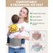 Lictin Advanced 6-in-1 Carrier - Ergonomic Convertible Front and Back Carry for Newborns to Toddlers 8-70 lbs - Buy Online on GoSupps.com