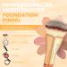 Premium Kabuki Makeup Brush - Versatile Foundation Brush for Cream Powder & Liquid - Synthetic Hair for Flawless Blending - Buy Online on GoSupps.com