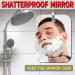 2 Pack Fogless Shower Mirror for Shaving - Portable and Unbreakable - Small Size for Travel - Anti-Fog and Frameless - 6x4 - Bathroom and Camping Mirror Set - Buy Online on GoSupps.com