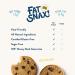 Fat Snax Low-Carb Soft Baked Keto Cookies - Chocolate Chip (Pack of 12) | Almond Flour, Gluten-Free, Low Sugar Snack | 2g Net Carbs, 8g Fat - Buy Online on GoSupps.com