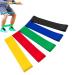 Taview Natural Latex Resistance Loop Bands - Set of 5 12 inch Fit Simplify Best for Stretching Physical Therapy Yoga and Home Fitness
