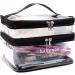 Buy Cultural Transparent PVC Makeup Bag - Double-Layer Waterproof Cosmetic Bag for Girls & Women | International Shipping Available - Buy Online on GoSupps.com