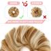 Vlasy Messy Bun Hair Piece Curly Wavy Scrunchies Extension Updo Synthetic Chignon F27/613# 60g - Buy Online on GoSupps.com